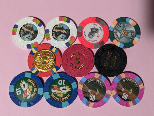 11 Assorted Novelty Chips