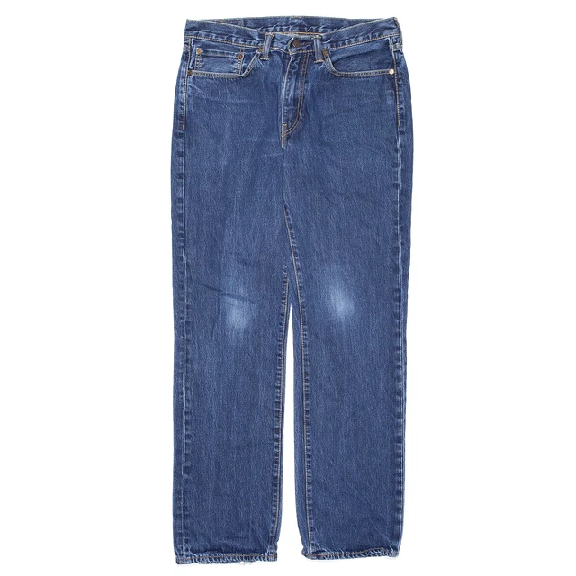 Jeans dritti Levi's 514 da uomo blu denim slim W34 L34