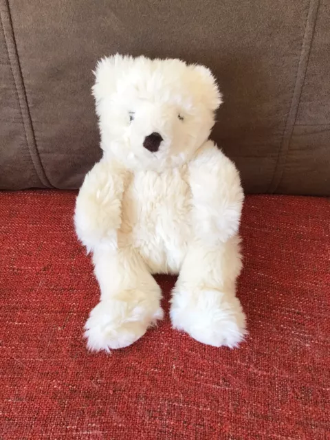 Russ Berrie Cream Off White Creamsicle Teddy Bear Soft Plush Toy 11" 4721