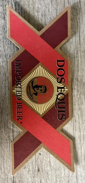 1999 Dos Equis Imported Beer Beer Coaster-Mexico-XXOZ