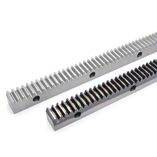 45# Rack ingranaggi scartamento in acciaio modulo 1M-5M L 500/1000 mm per router CNC movimento lineare
