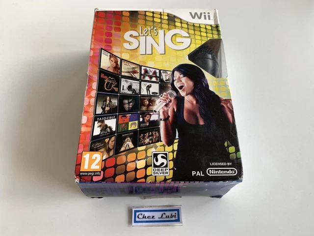 Pack Let’s Sing + Micro - Nintendo Wii - PAL FR - Neuf Scellé