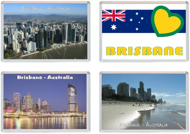 Various Australia 4 PACKS - 96 x 67mm Jumbo Fridge Magnet Present Gift Souvenir