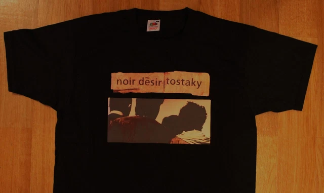 T-SHIRT DU GROUPE NOIR DESIR "Tostaky" (Rock alternatif Punk) EUR 13,99