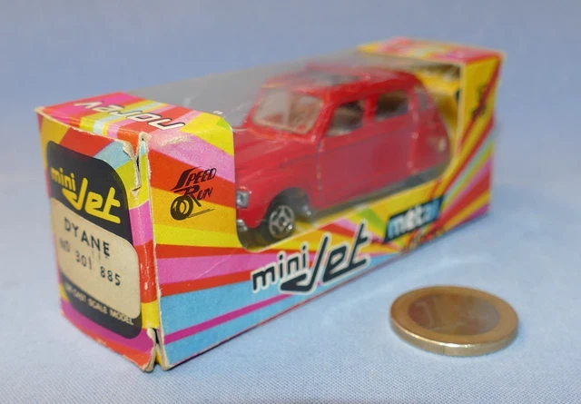 Lot De 4 Miniatures Norev Mini Jet 1/64 - Fiat Ritmo, Ligier, Mercedes - Occasion