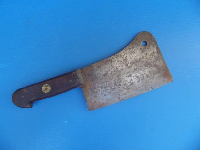 Feuille de boucher ancienne en métal (D'occasion) à Rossens FR pour CHF