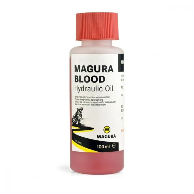 0,1l Olio Idraulico Magura-Blood per Accoppiamento Idraulico, a Base Olio Minerale