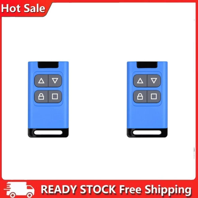 Multi Code 2 Button Keychain MULTI CODE DUPLICATOR Remote 860-915 MHz Clone Gate Key Fob Command ...