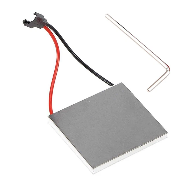 Accesorios medioambientales chimenea 40*40 mm semiconductor pieza calefactora quemador de estufa ligero