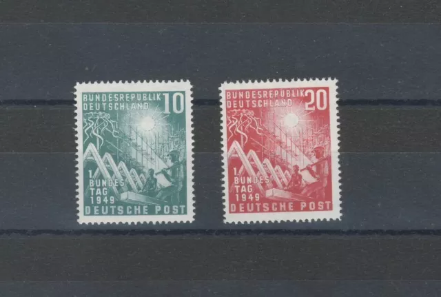 BRD Bund Mi. Nr. 111 - 112 ** postfrisch 1. Bundestag 1949 Prüfgarantie