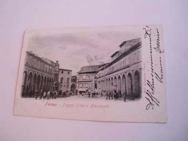 Ascoli Piceno - Fermo Piazza V. Emanuele - spedita f. p.