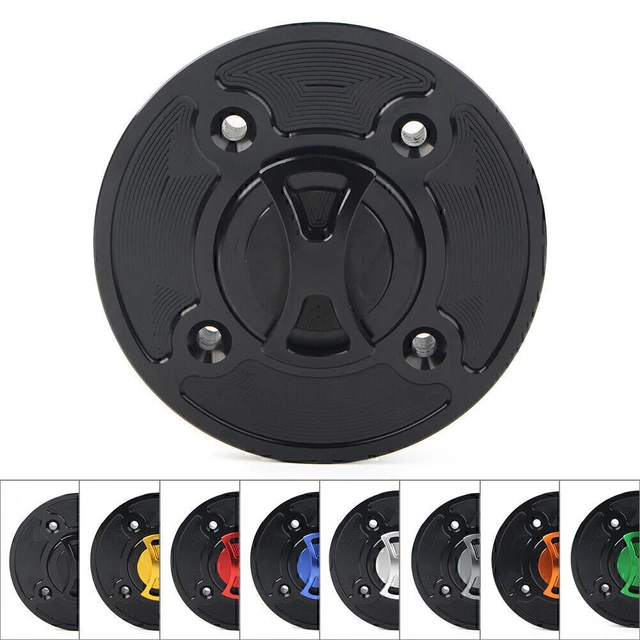Keyless Tankdeckel ohne Schlüssel für Kawasaki Ninja 400 650 Z900 Versys 1000
