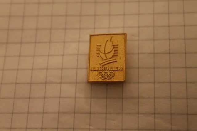 Pins Jo Albertville 1992 Logo Dore