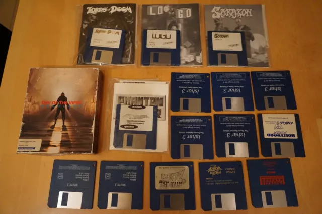 11 giochi per Commodore Amiga - Originale - Ishar 3 - Lords of Doom - LOGO ecc. 11 giochi per Commodore Amiga - Originale - Ishar 3 - Lords of Doom - LOGO ecc.