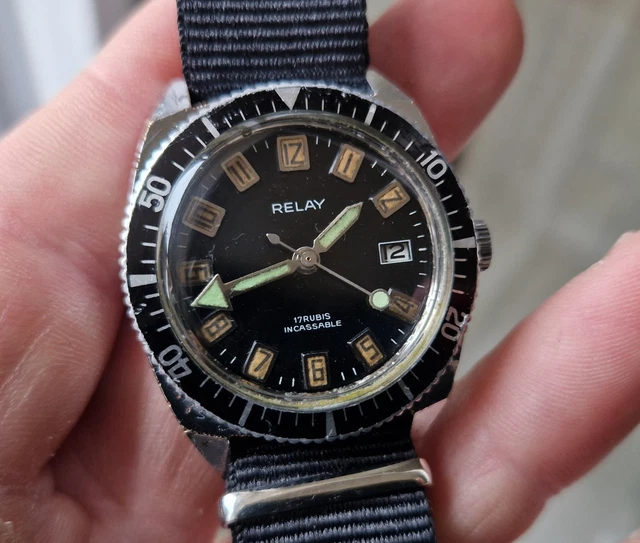 Montre Vintage Vadur COMPRESSEUR - Plongée Mécanique Des Années 70 - Pièce Unique Suisse