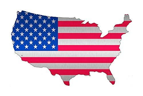 USA American Flag Metal Tin Sign Wall Decor Man Cave Bar US United States Old