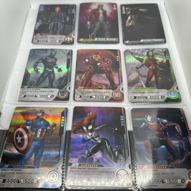 marvel trading card Lot!