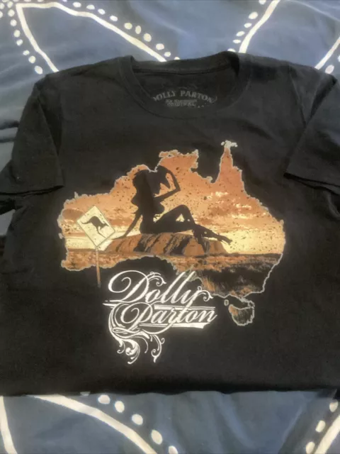 Dolly Parton T-Shirt, Women’s Size Small, Australian Tour 2011, Ex Condition