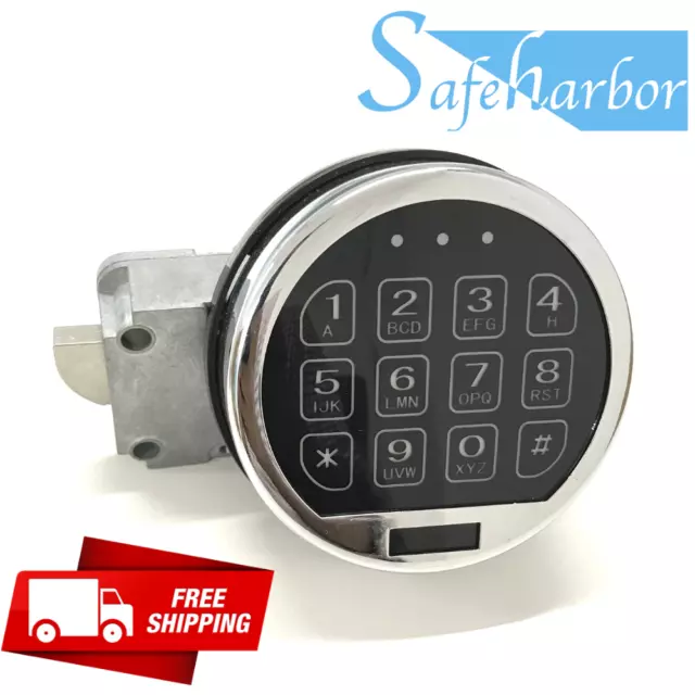 Electronic Digital Safe Box Keypad Lock Security Gun Safe Lock Replacement