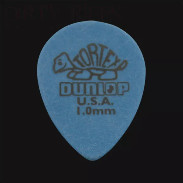 Dunlop Tortex kleine Träne Gitarrenplektren Plektren 1,00 mm - 6 10 12 20 24 oder 36