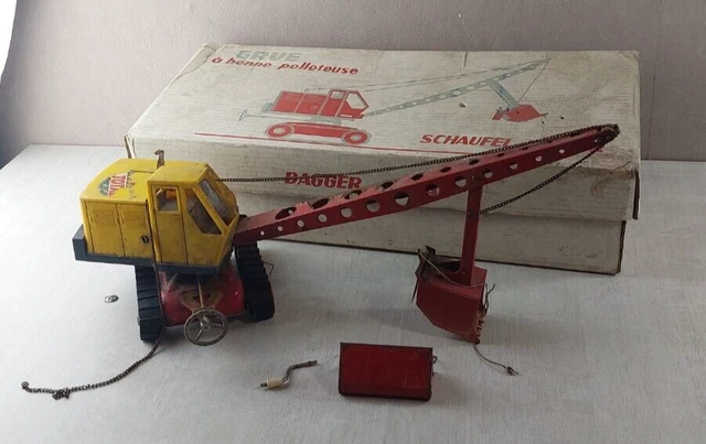 Grue Joustra vintage plastique et métal - Collection