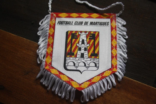 Fanion Vintage FC Martigues - Football - Avant 2000 - Collection Club Français
