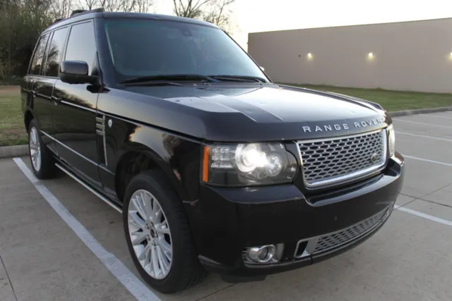 2012 Range Rover AUTOBIOGRAPHY 5.0 SUPERCHARGED MSRP 141165