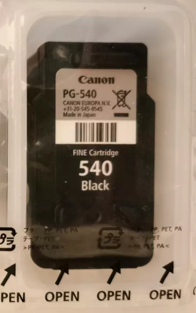 Original Canon PG-540 Black Doppelpack im Blister