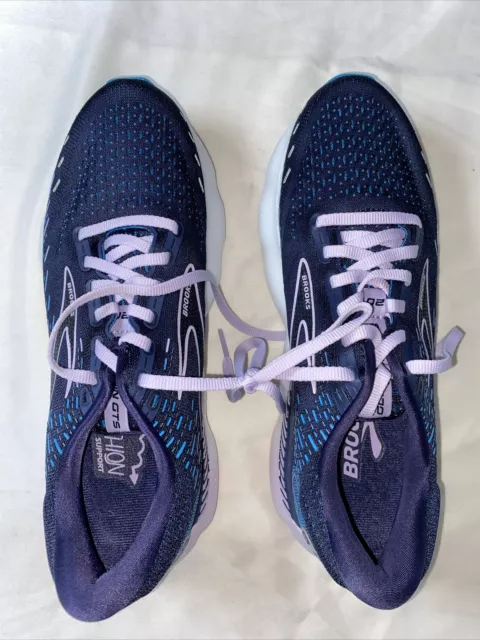 NEW BROOKS GLYCERIN 20 Women's Running Shoes - Blue/Purple - Sz 9 $75. ...