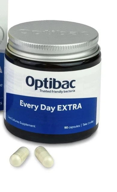 Optibac Everyday OPTIBAC PROBIOTICS EVERY Day EXTRA 90 Capsules only container Sealed £ ...