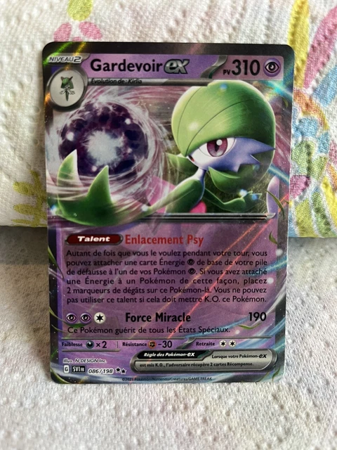 Carte Pokémon EV01 Écarlate et violet Gardevoir Ex 086/198 FR