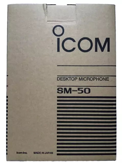 ICOM SM-50 Dynamic Desktop Microphone New shipping from Japan F/S 2