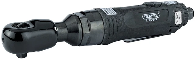 Draper 47568 5224Pro Expert 3/8" Sq. Dr. Soft Grip Reversible Air Ratchet