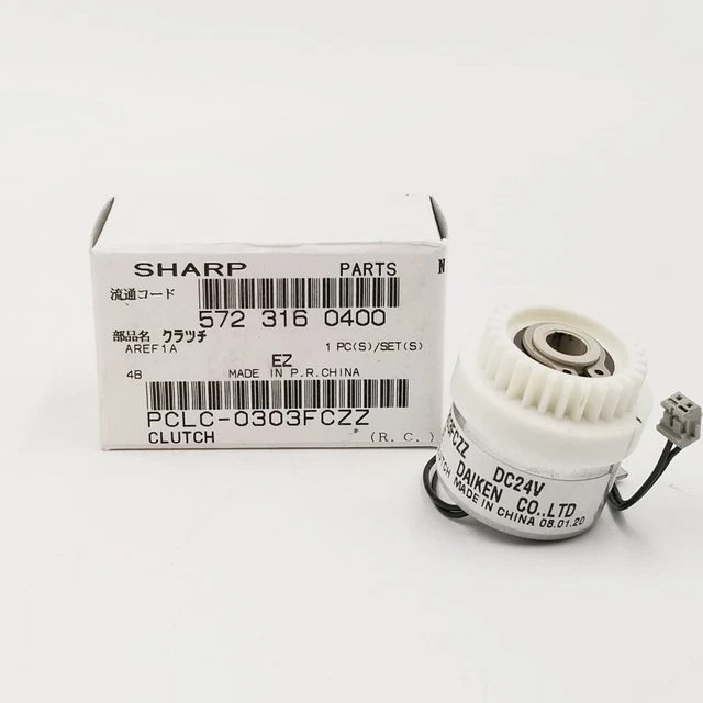 Sharp PCLC-0303FCZZ Clutch Genuine OEM NEW DC24V