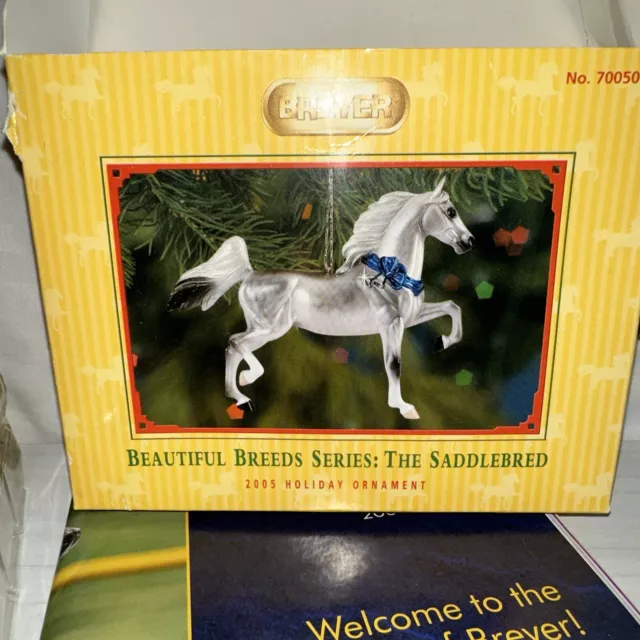 Breyer Horses Beautiful Breeds Ornament , The Saddlebred