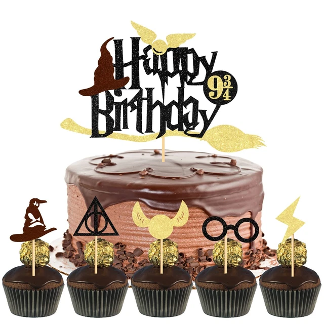 Gwolf Happy Birthday Cake Topper Birthday Cake Topper Acrilico Cake - 5