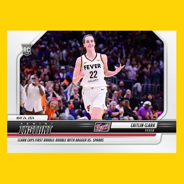 2024 PANINI INSTANT WNBA Caitlin Clark ROOKIE CARD SP Indiana Fever 28