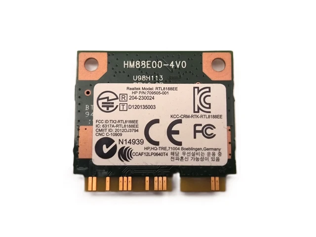 Carte Mère HP Modèle RTL8188EE - Occasion, Pour Ordinateur Portable, Test à Prévoir
