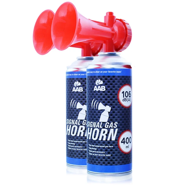 Tragbare Gas-Trompete Für Stadion & Sport – 300 Ml Druckluft, Extrem Laut Bis 500 Hz