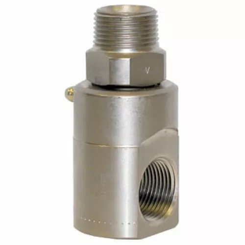 Super Swivel - 3/8" Male NPT Inlet x 3/8" Female NPT Outlet;  5000 Max. PSI