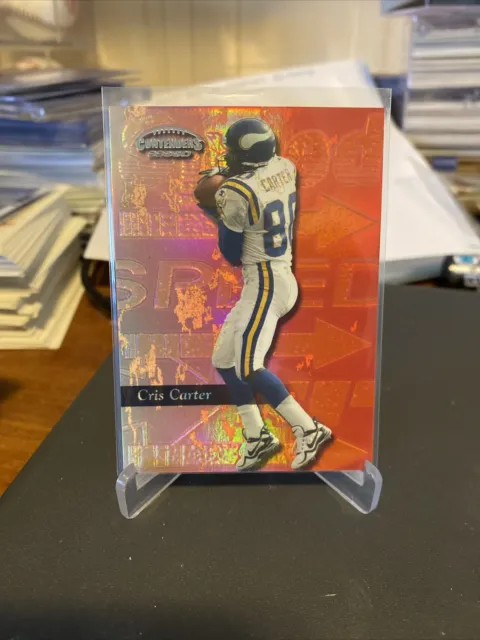 1999 Playoff Contenders Ssd Speed Red #3 - Cris Carter - (#/100)