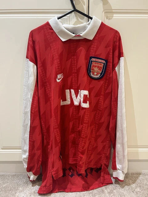 ウェア Arsenal 94 95 96 HOME 1994-96 Arsenal Home Shirt - 8/10 - (XL.Boys)