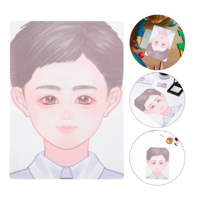  MALVORLAGE FÜR KINDER Kinderschminkvorlage Kinderschminken Schablonen Motiv 