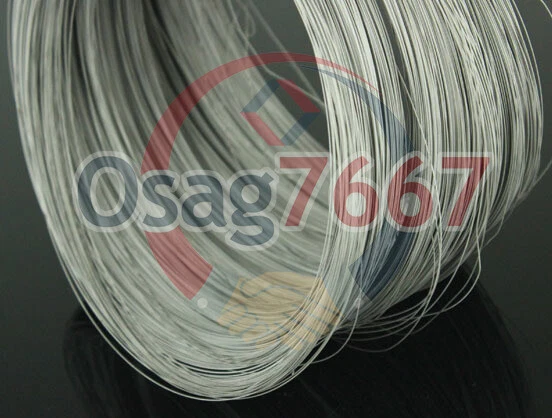 5 metres = 16.4 FT Titanium Ti Wire Grade 1 GR1 ASTM B348 Diameter 1mm E0Z-Z