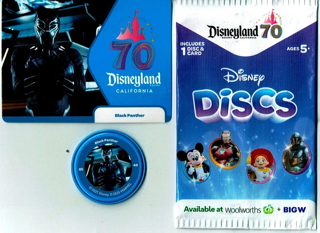 WOOLWORTHS 2025.DISNEYLAND 70. Disney Discs. #.22/40.Goofy