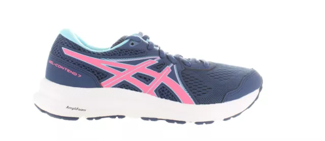 ASICS Womens Gel-Contend 7 Blue Running Shoes Size 7.5 (2381774)