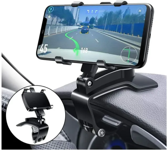 Universal Car Dashboard Mount Holder Stand Clamp Cradle Clip for Cell Phone GPS 2