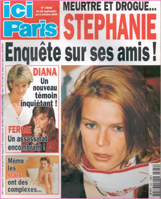 ▬►Ici Paris 2882 Stéphanie Monaco_Diana_Claude François_Gérard Lenorman_Dalida