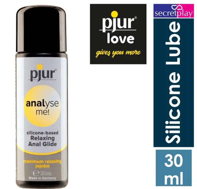Pjur Analyse Me Relaxing Silicone Anal Glide Lubricants | Anal Lube | 30 ml
