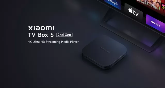 Original Xiaomi Mi TV Box S 4K 2nd Gen Ultra HD Google TV 2G 8G BT WiFi Global🌍